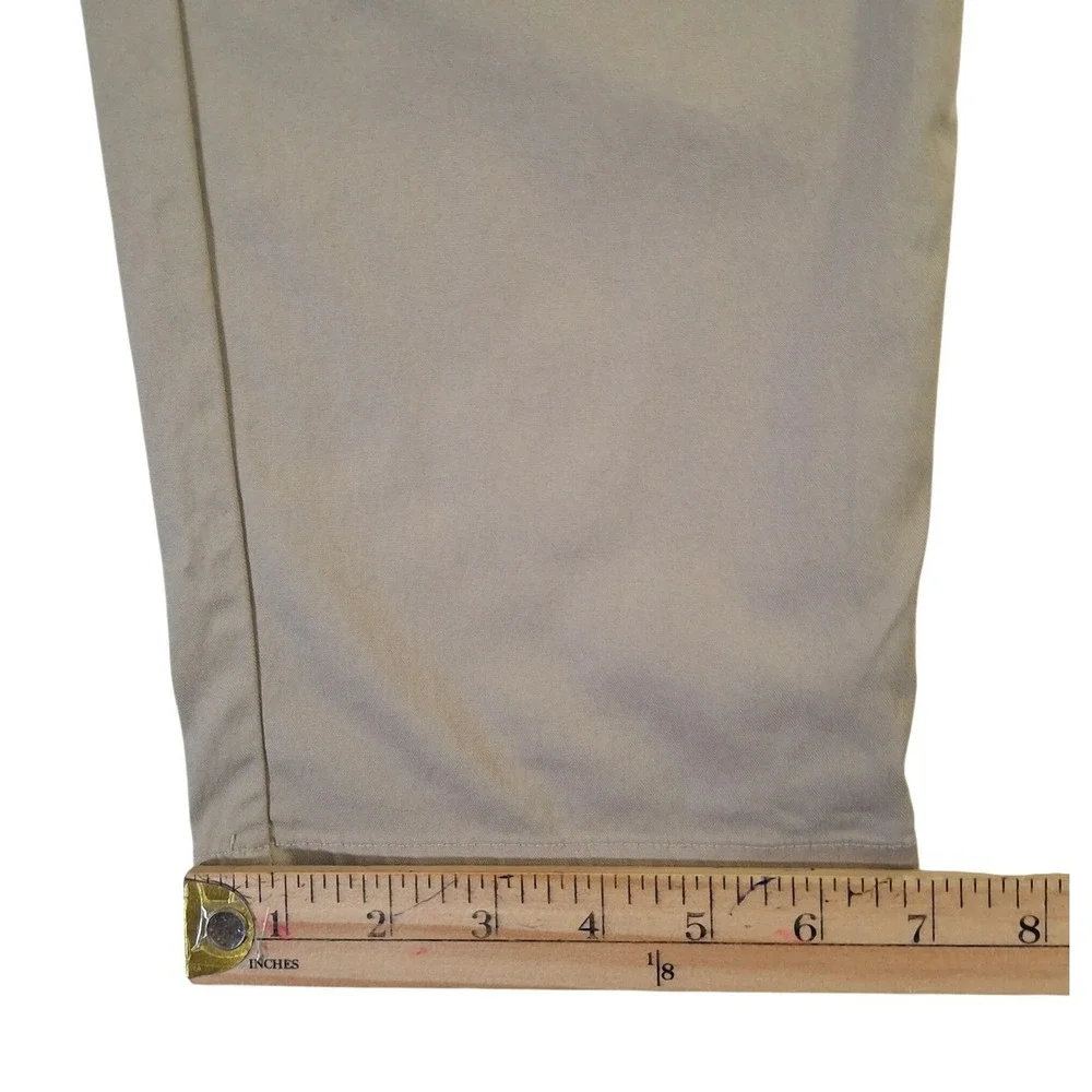 Lululemon Commission Pant Classic Fit Men's 36x33 Tan Khaki Technical Chino